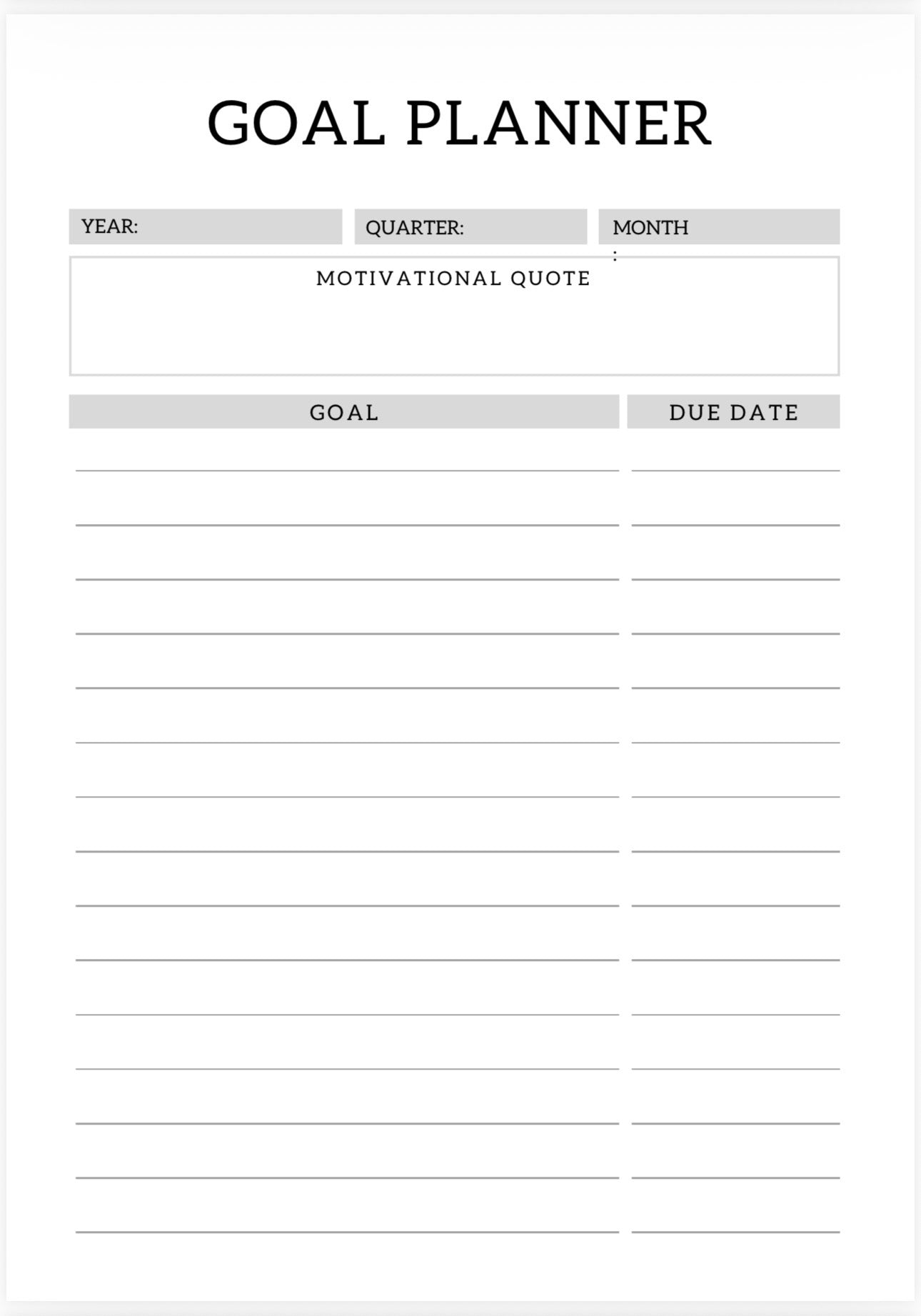 Life Planner