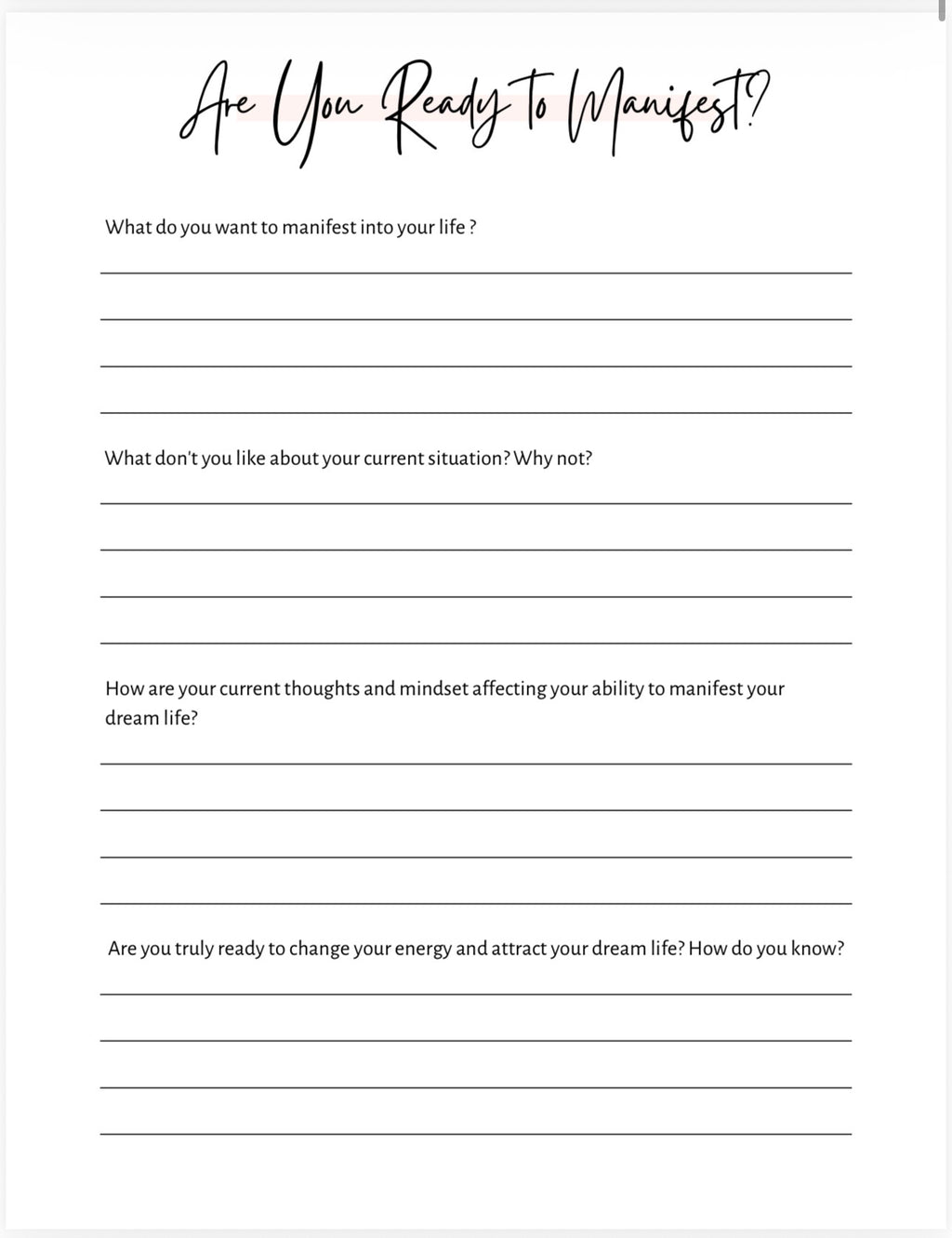 Money Manifestation Journal (PDF)
