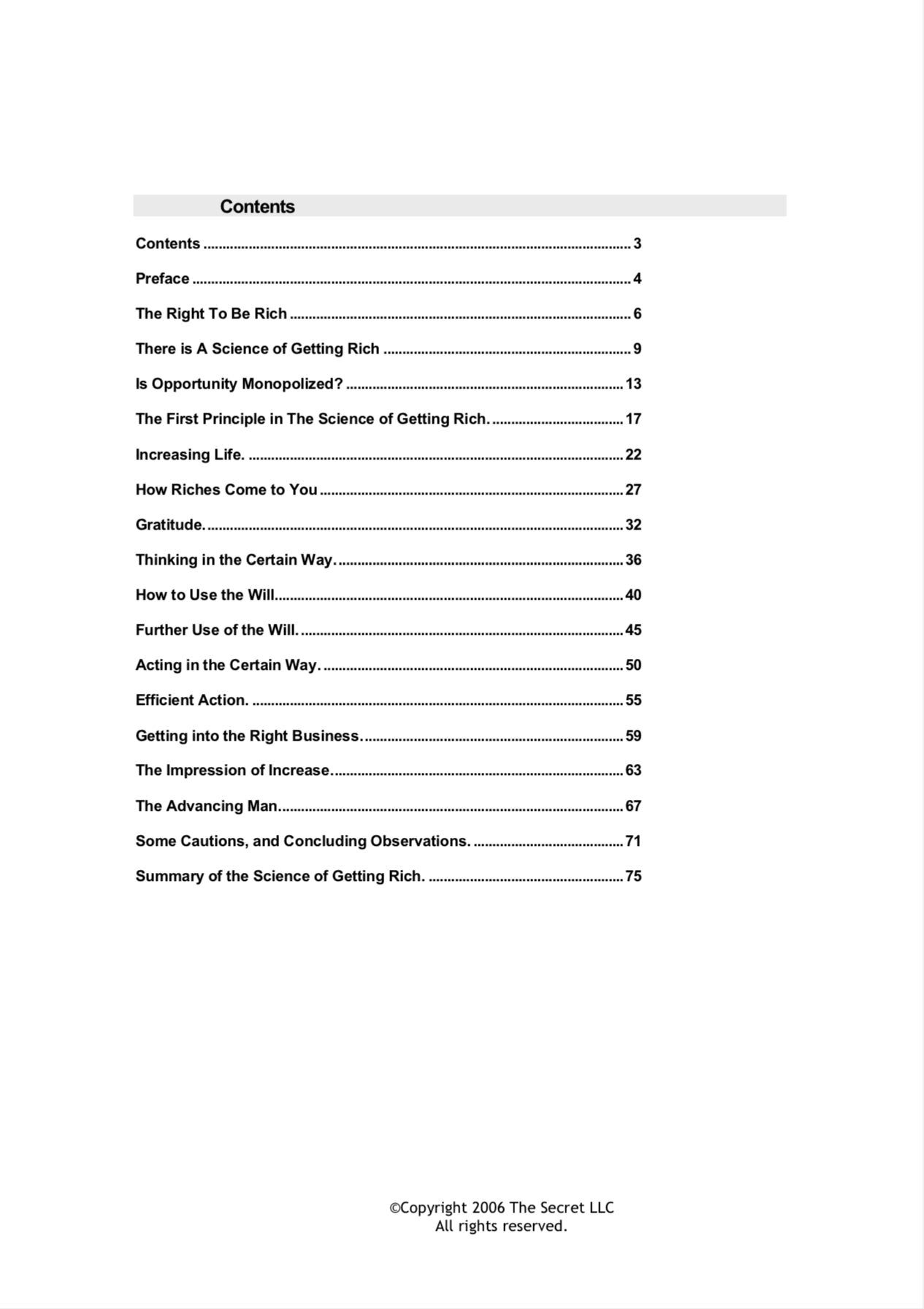 The Science of Getting Rich by Wallace D. Wattles