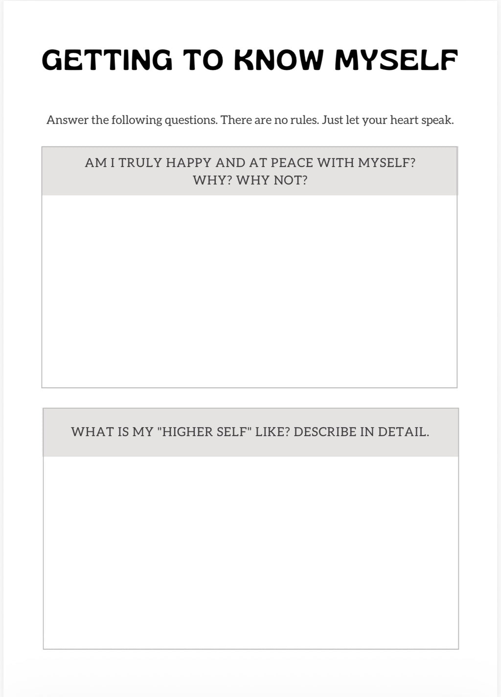FREE Manifestation Workbook