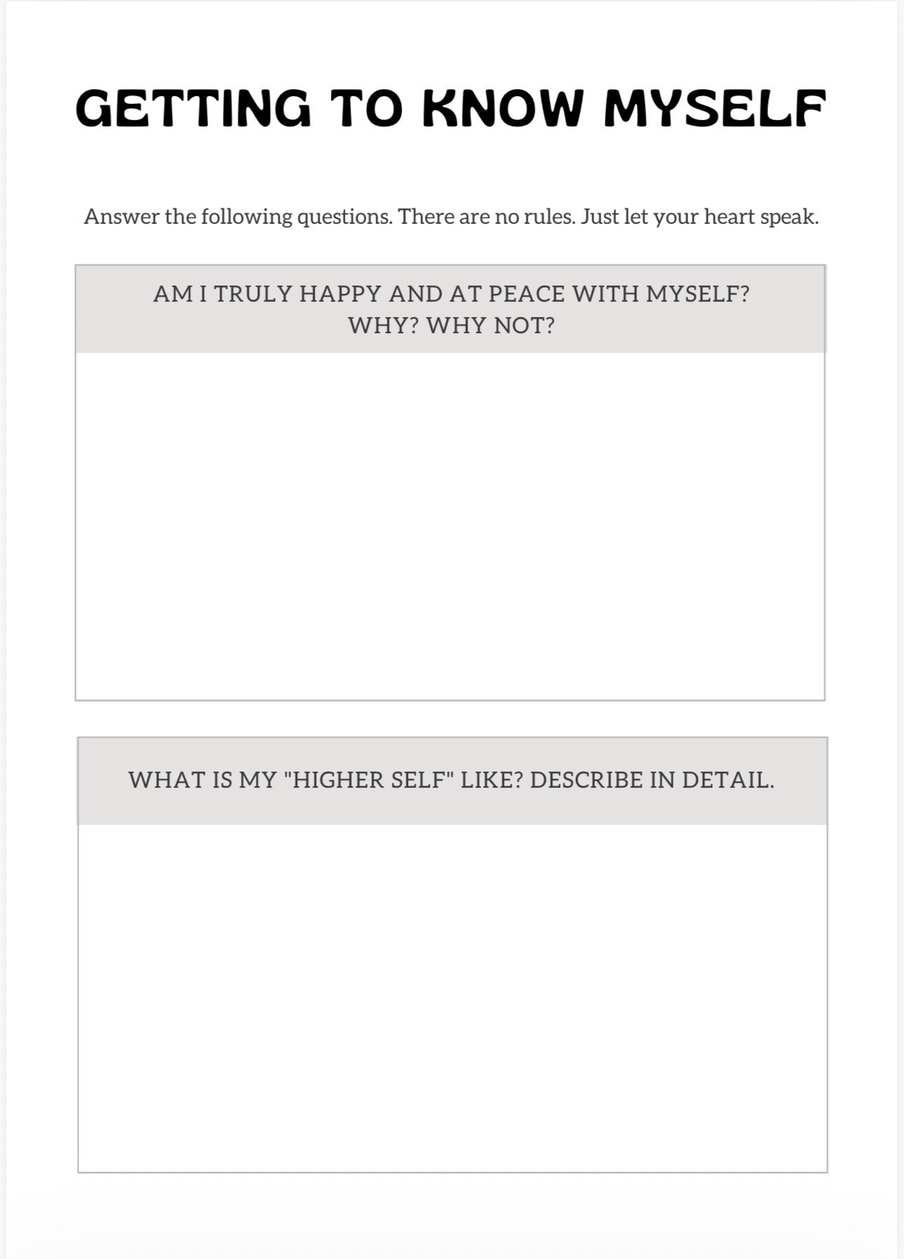 FREE Manifestation Workbook