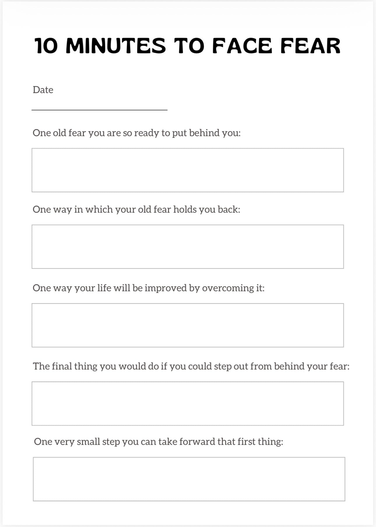 FREE Manifestation Workbook
